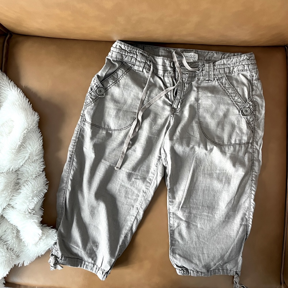 Khaki Tan Bermuda Shorts